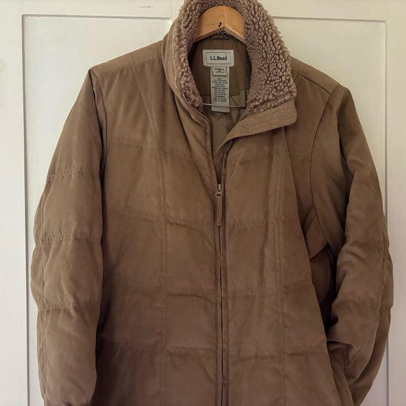 Women’s L.L Bean Goose Down Coat - XL Petite - Puffer - Picture 4 of 8